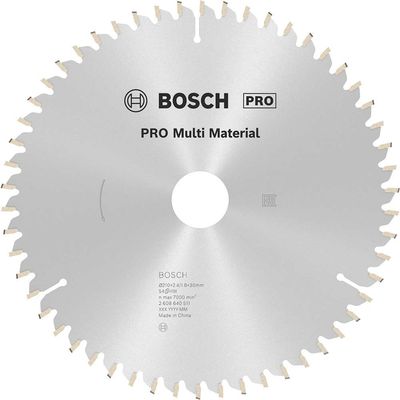 Bosch PRO Multi Material Cutting Saw Blade 210mm 54T 30mm