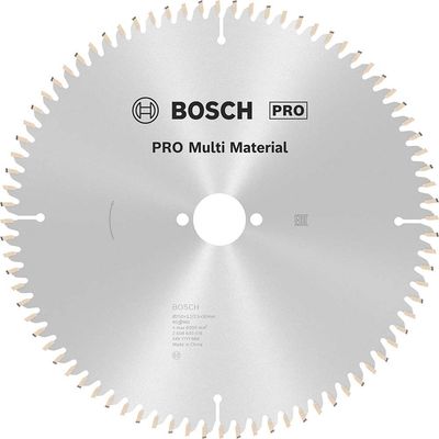 Bosch PRO Multi Material Cutting Saw Blade 250mm 80T 30mm