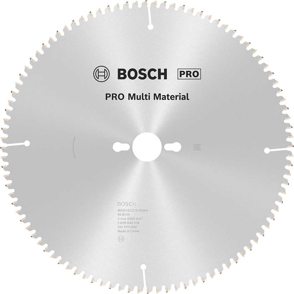 Bosch PRO Multi Material Cutting Saw Blade 300mm 96T 30mm - Image 1