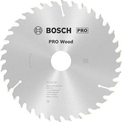 Bosch PRO Optiline Wood Cutting Saw Blade 180mm 36T 30mm