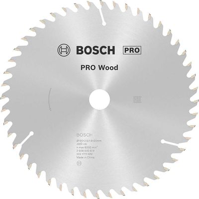 Bosch PRO Optiline Wood Cutting Saw Blade 190mm 48T 20mm