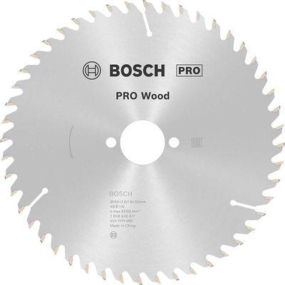 Bosch PRO Optiline Wood Cutting Saw Blade 190mm 48T 30mm