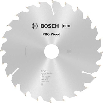 Bosch PRO Optiline Wood Cutting Saw Blade 210mm 24T 30mm