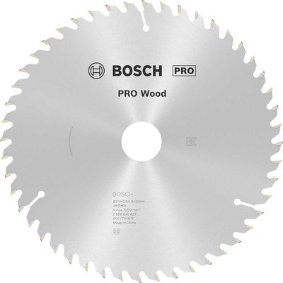 Bosch PRO Optiline Wood Cutting Saw Blade 210mm 48T 30mm