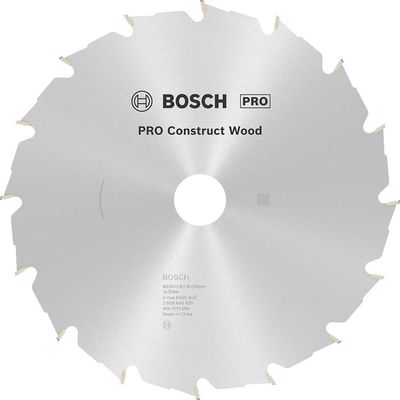 Bosch PRO Construct Wood Cutting Saw Blade 230mm 16T 30mm