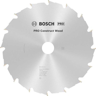 Bosch PRO Construct Wood Cutting Saw Blade 235mm 16T 30mm