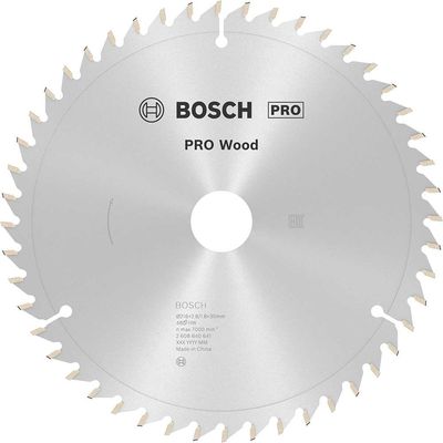 Bosch PRO Optiline Wood Cutting Mitre Saw Blade 216mm 48T 30mm