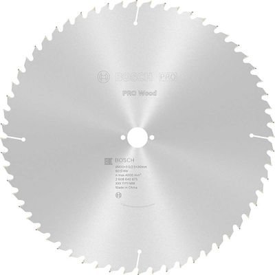 Bosch PRO Optiline Wood Cutting Table Saw Blade 400mm 60T 30mm