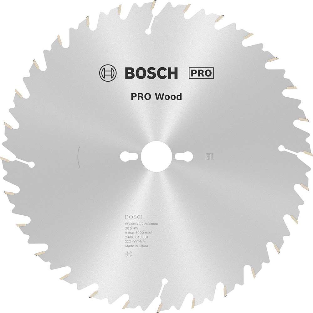 Bosch PRO Speedline Wood Cutting Table Saw Blade 300mm 28T 30mm - Image 1