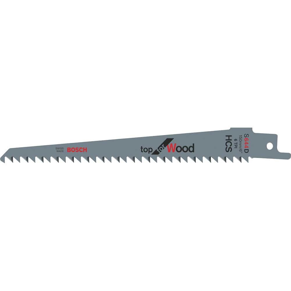 Bosch S644D Wood Cutting Reciprocating Sabre Saw Blades Pack of 100 - Image 1
