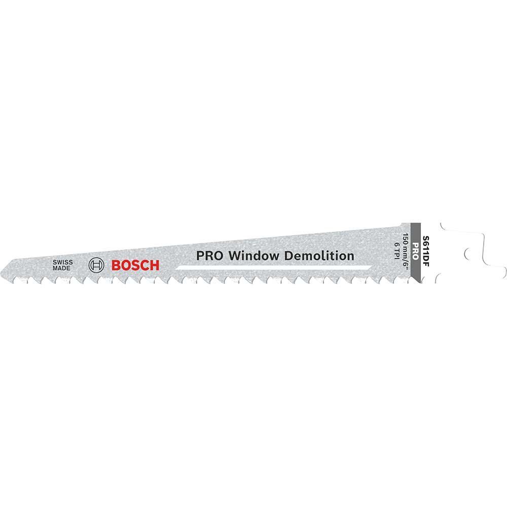 Bosch PRO S611DF Wood and Metal Cutting Reciprocating Sabre Saw Blades Pack of 5 - Image 1