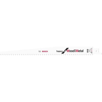 Bosch S1111DF Wood and Metal Cutting Reciprocating Sabre Saw Blades Pack of 2