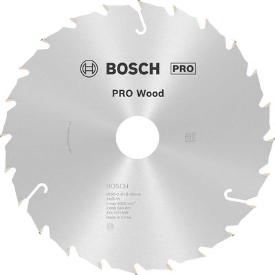 Bosch PRO Speedline Wood Cutting Saw Blade 190mm 24T 30mm