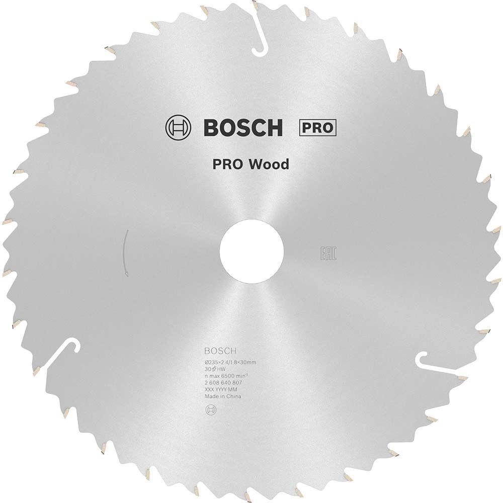 Bosch PRO Speedline Wood Cutting Saw Blade 235mm 30T 30mm - Image 1
