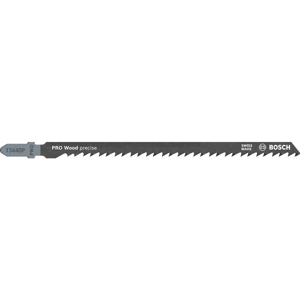Bosch PRO T 344 DP Wood Cutting Jigsaw Blade Pack of 5 - Image 1