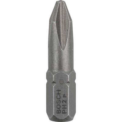 Bosch Extra Hard Phillips Screwdriver Bits PH2 25mm Pack of 3