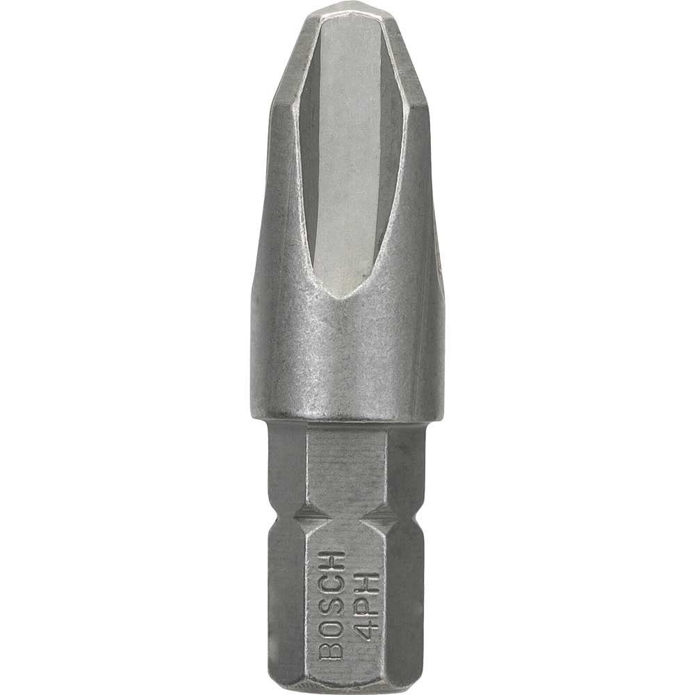 Bosch Extra Hard Phillips Screwdriver Bits PH4 32mm Pack of 25 - Image 1