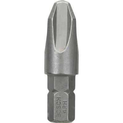Bosch Extra Hard Phillips Screwdriver Bits PH4 32mm Pack of 25