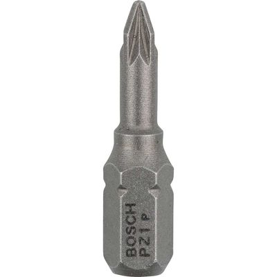 Bosch Extra Hard Pozi Screwdriver Bits PZ1 25mm Pack of 100