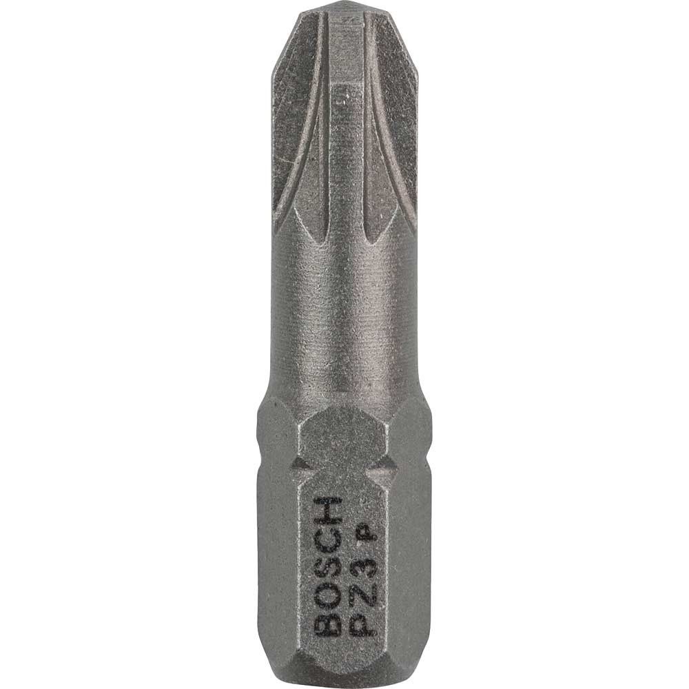 Bosch Extra Hard Pozi Screwdriver Bits PZ3 25mm Pack of 25 - Image 1