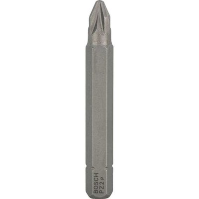 Bosch Extra Hard Pozi Screwdriver Bits PZ2 50mm Pack of 3