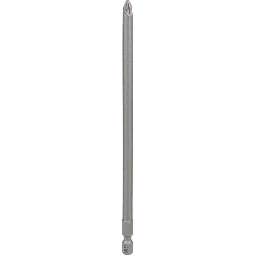 Bosch Extra Hard Pozi Screwdriver Bits PZ2 152mm Pack of 1 - Image 1