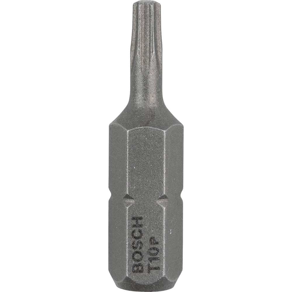 Bosch Extra Hard Torx Screwdriver Bit T10 25mm Pack of 3 - Image 1