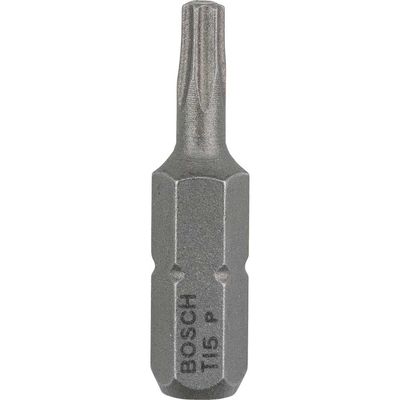 Bosch Extra Hard Torx Screwdriver Bit T15 25mm Pack of 3