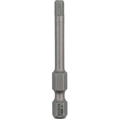 Bosch Hex Extra Hard Screwdriver Bit Hex 4mm 50mm Pack of 3