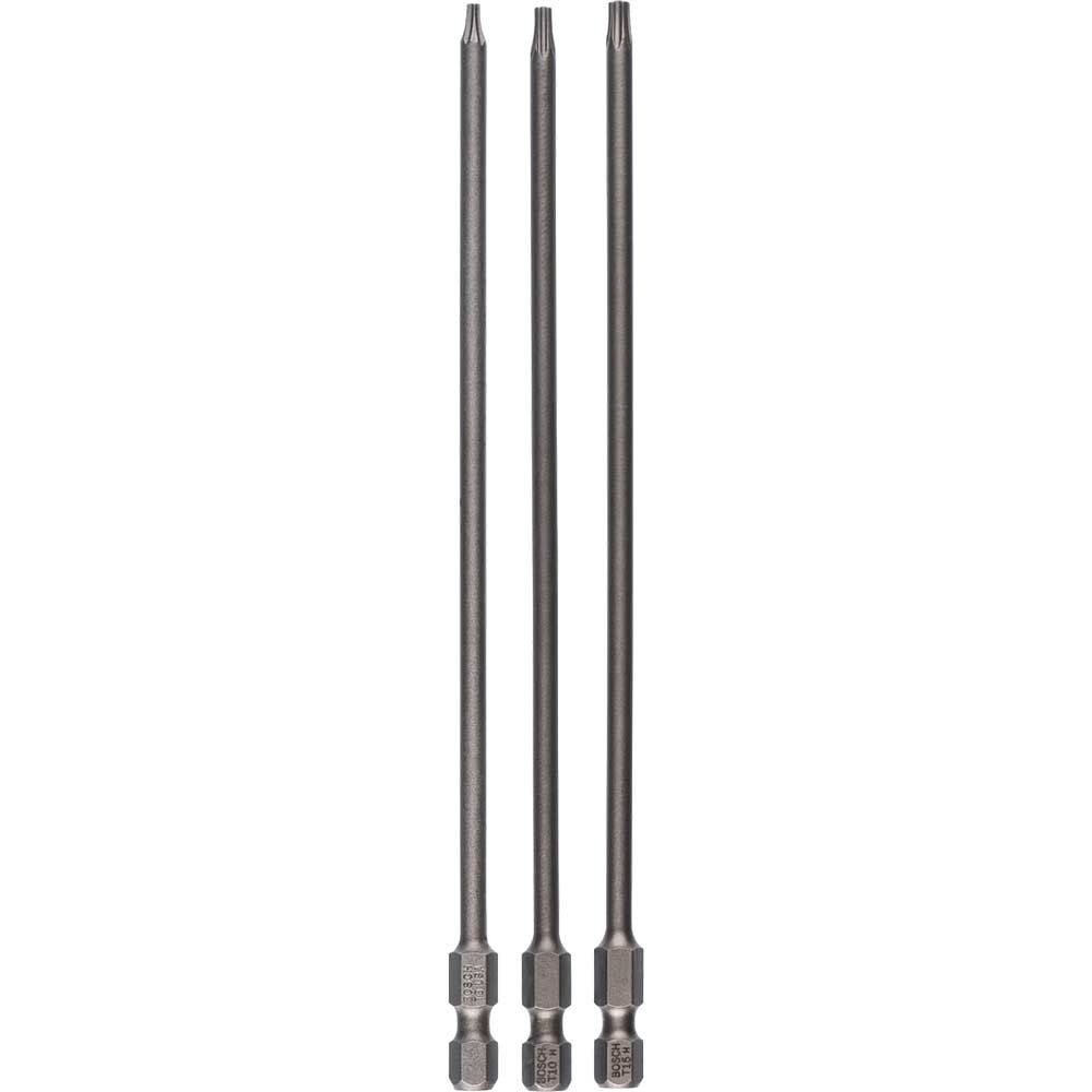 Bosch 3 Piece Extra Hard Torx Screwdriver Bit Set - Image 1