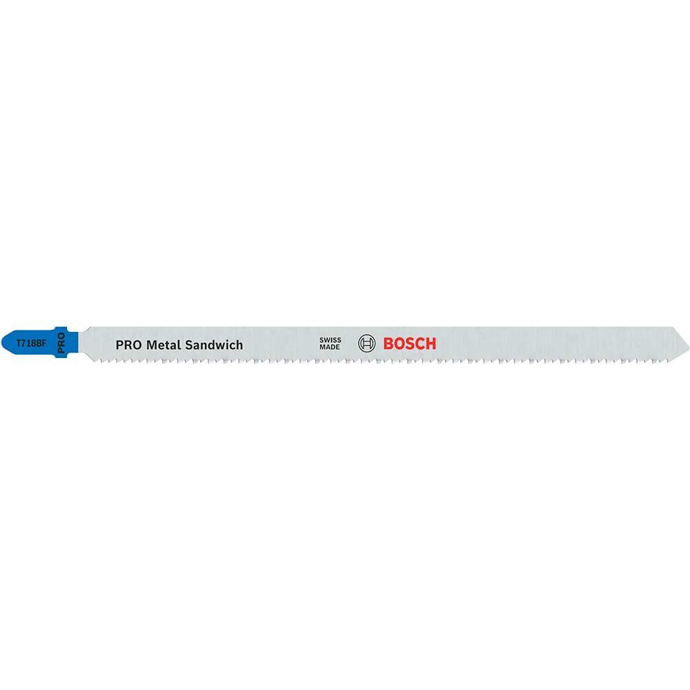 Bosch PRO T718 BF Metal Sandwich Cutting Jigsaw Blades Pack of 3 - Image 1