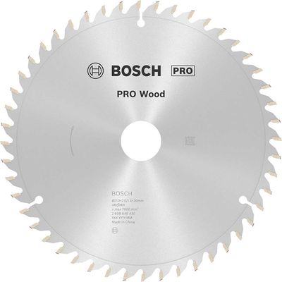 Bosch PRO Wood Cutting Mitre Saw Blade 210mm 48T 30mm