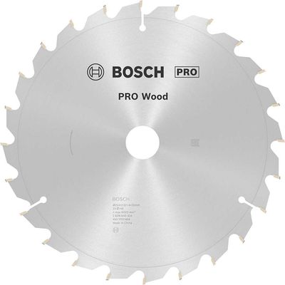 Bosch PRO Wood Cutting Mitre Saw Blade 254mm 24T 30mm