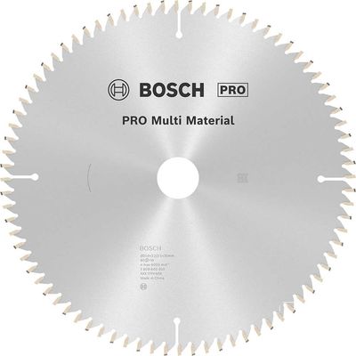 Bosch PRO Multi Material Cutting Mitre and Table Saw Blade 254mm 80T 30mm