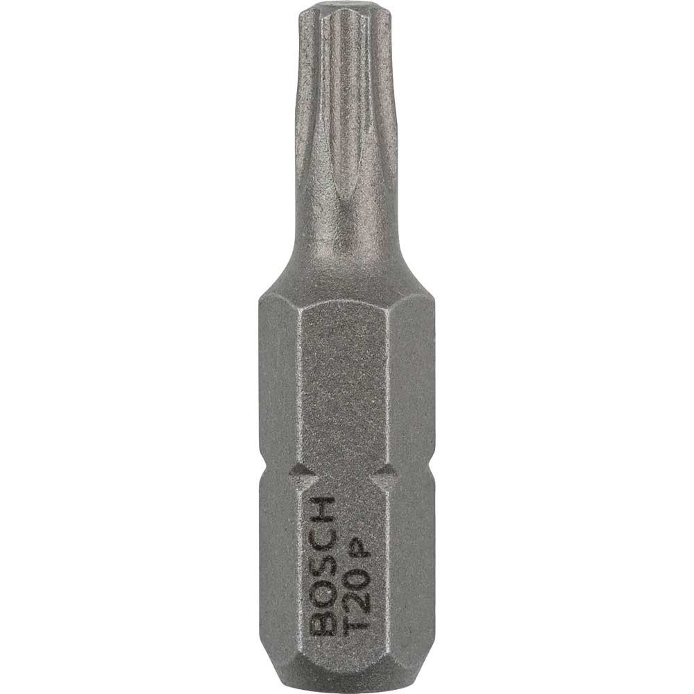 Bosch Extra Hard Torx Screwdriver Bit T20 25mm Pack of 25 - Image 1