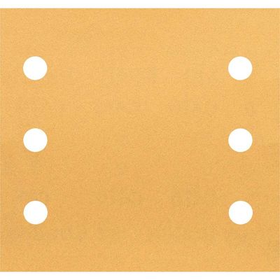 Bosch Punched Hook and Loop Sanding Sheets 115mm x 107mm 240g Pack of 10