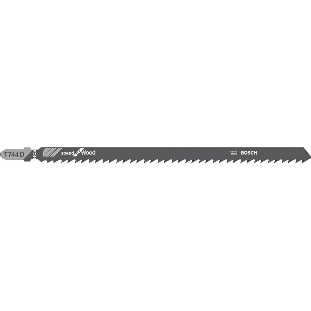 Bosch T744 D Wood Cutting Jigsaw Blades Pack of 3 - Image 1
