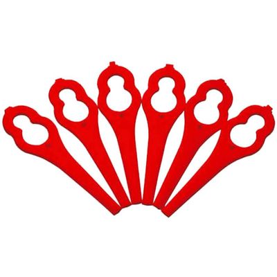 Bosch Genuine Safe Plastic Blades for ART 23 ACCUTRIM and LI Grass Trimmers Pack of 24
