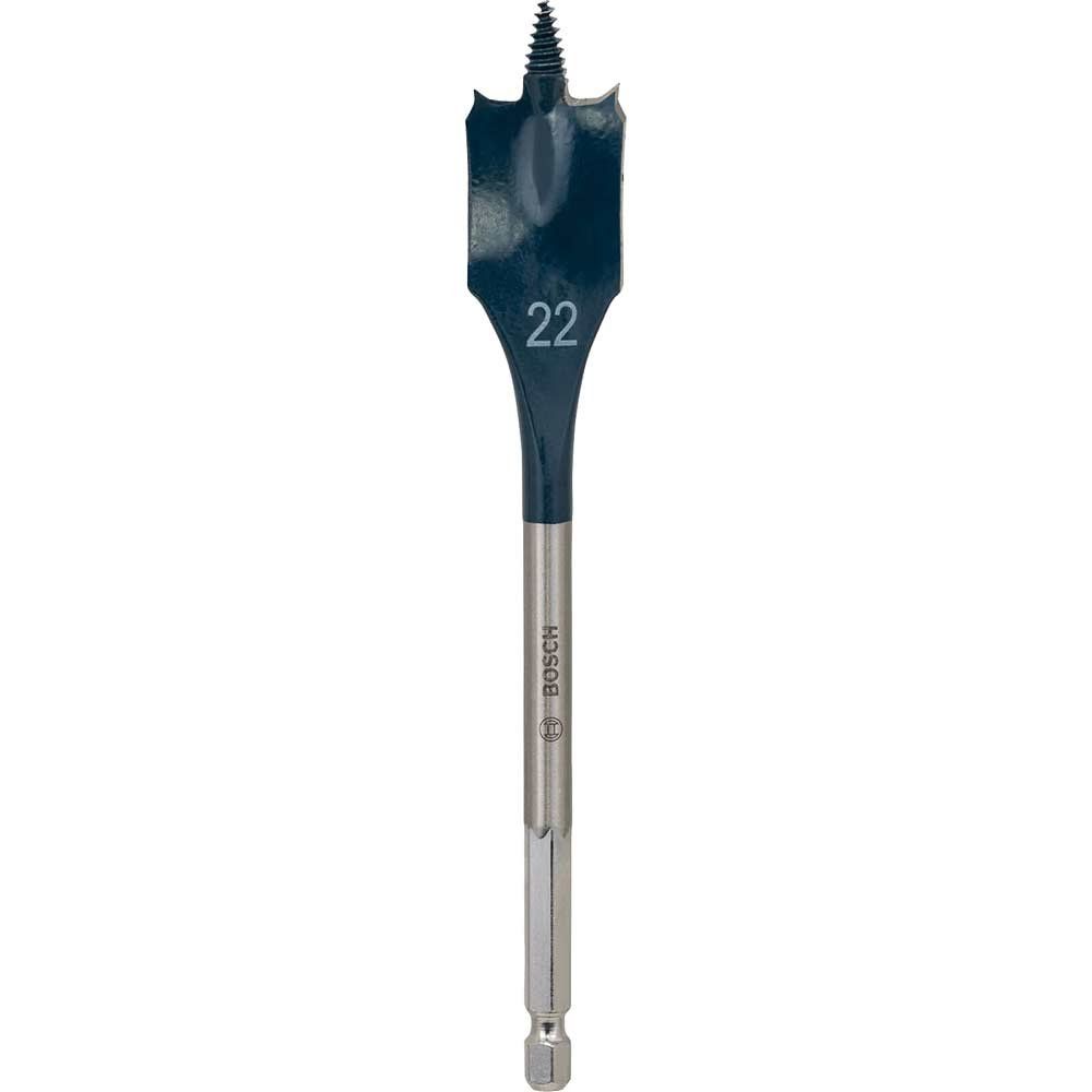 Bosch Self Cut Speed Hex Shank Flat Drill Bit 22mm 150mm - Image 1