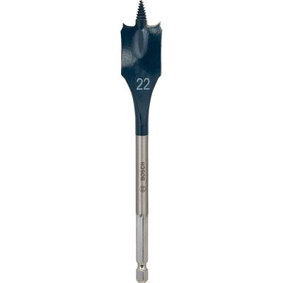 Bosch Self Cut Speed Hex Shank Flat Drill Bit 22mm 150mm