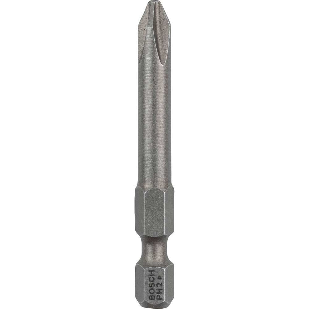 Bosch Extra Hard Phillips Screwdriver Bits PH2 50mm Pack of 25 - Image 1