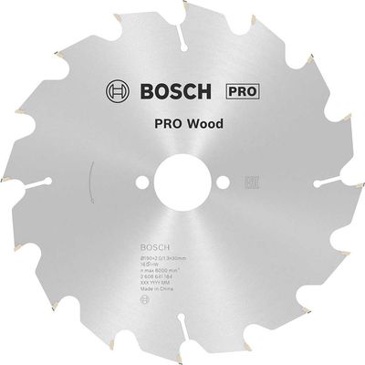 Bosch PRO Optiline Wood Cutting Saw Blade 190mm 16T 30mm