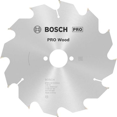 Bosch PRO Optiline Wood Cutting Saw Blade 190mm 12T 30mm