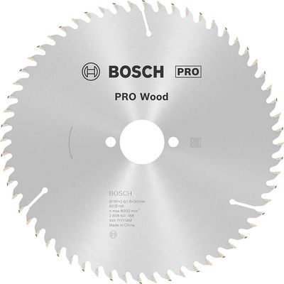 Bosch PRO Optiline Wood Cutting Saw Blade 190mm 60T 30mm