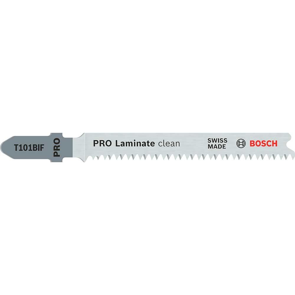 Bosch PRO T101 BIF Laminate Cutting Jigsaw Blades Pack of 5 - Image 1