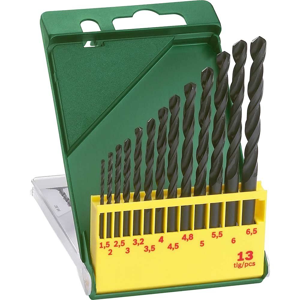 Bosch 13 Piece HSS-R Drill Bit Set - Image 1