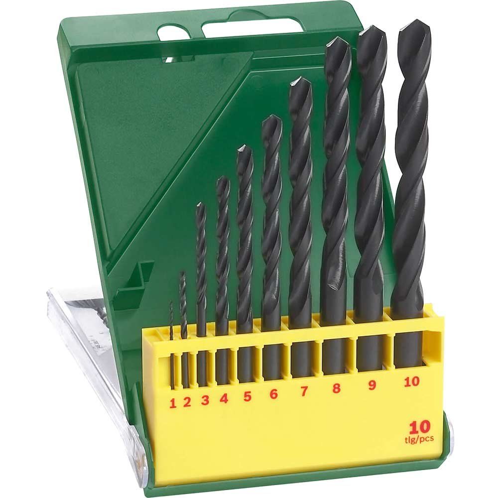 Bosch 10 Piece HSS-R Drill Bit Set - Image 1