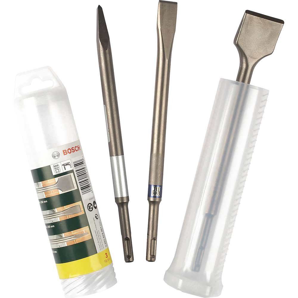 Bosch 3 Piece SDS Plus Chisel And Point Set - Image 1