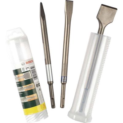 Bosch 3 Piece SDS Plus Chisel And Point Set