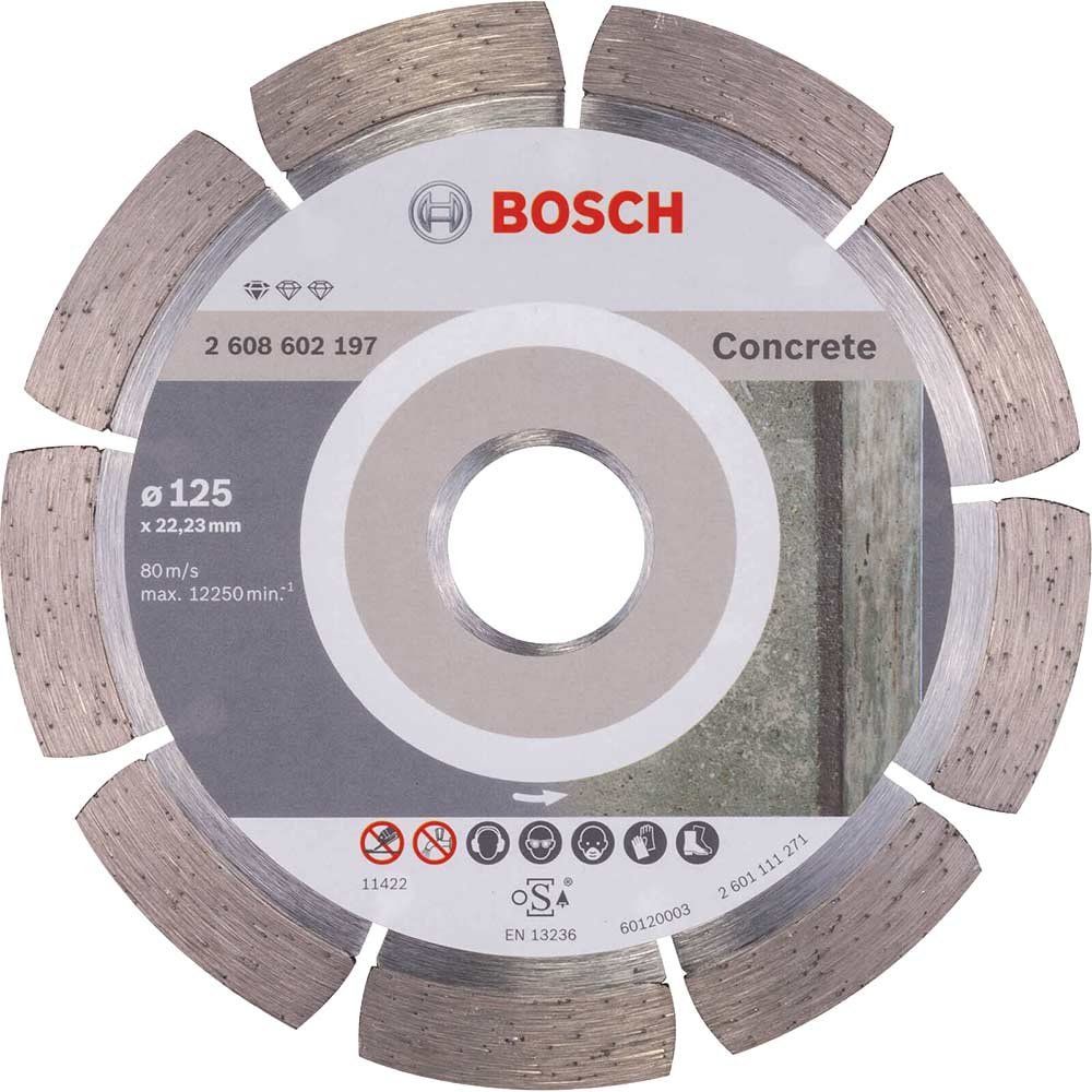 Bosch Standard Concrete Diamond Cutting Disc 125mm - Image 1